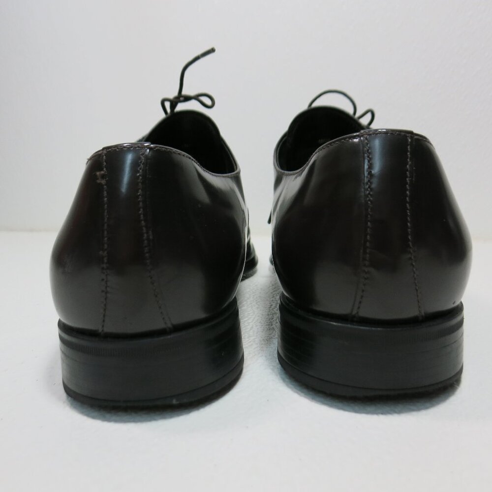 Prada Cap Toe Leather Dress oxfords Men's Footwear Shoes Men's Italy Sz 11 - Picture 6 of 10